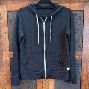 Vuori Charcoal Zip-Up Hoodie